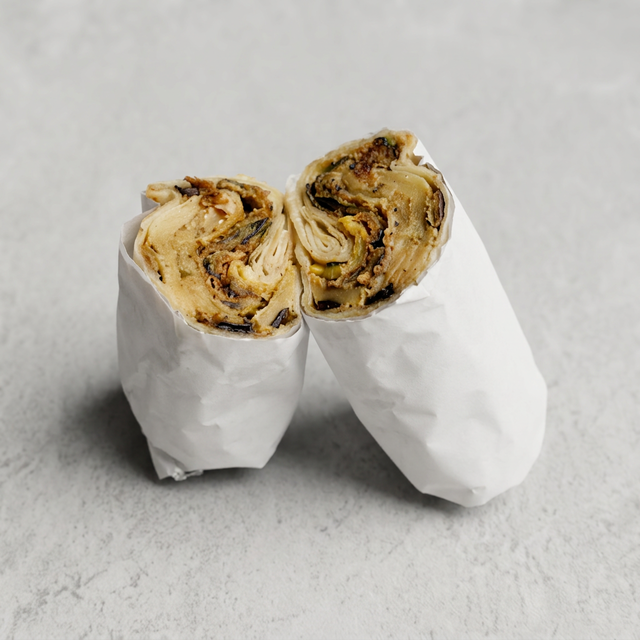 V1. Eggplant Wrap.