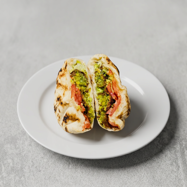 V3. Falafel on a Pita.